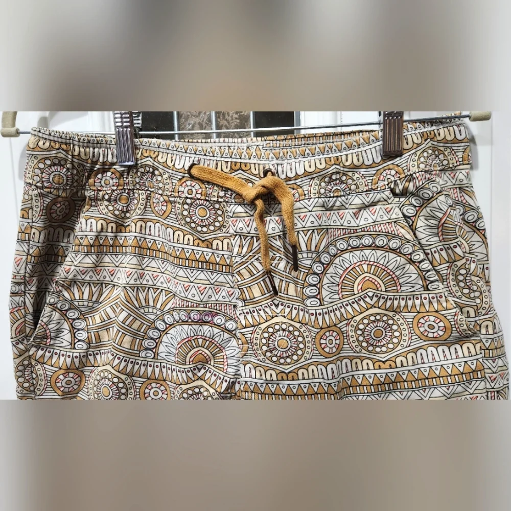 American Locker drop crotch slim fit African wheat cotton joggers men's small - Picture 2 of 7